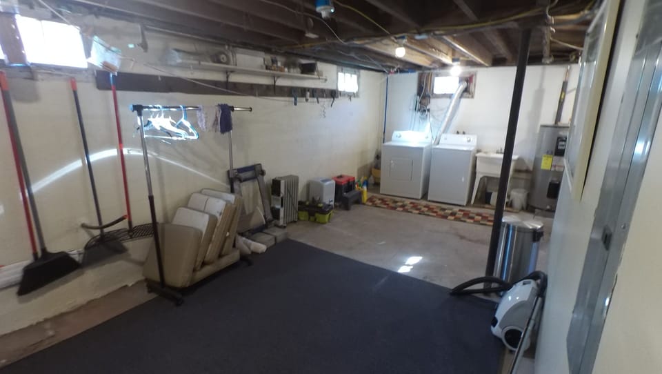 Laundry area