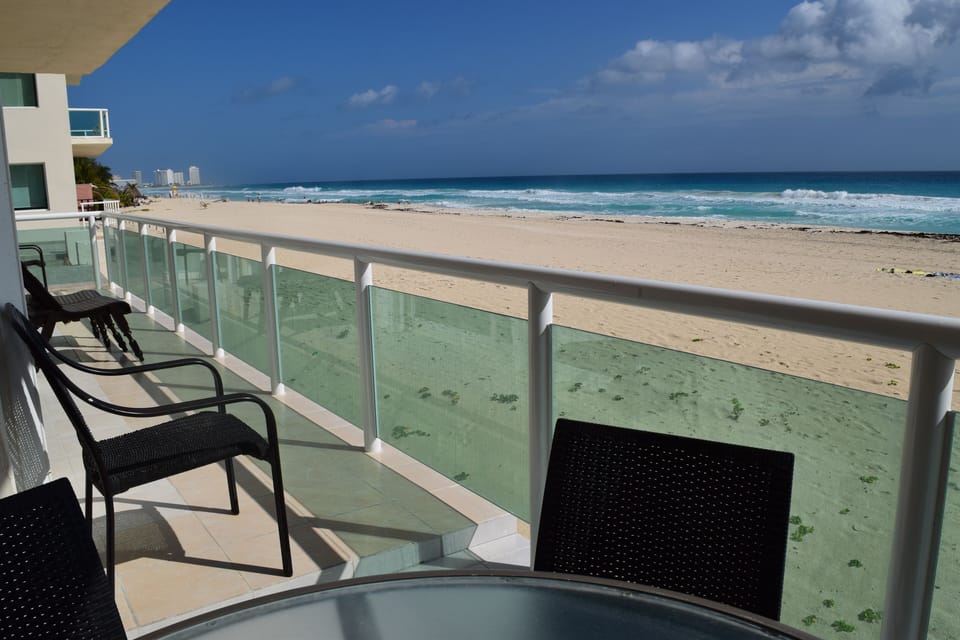 Apartment Balcony facing the Ocean
