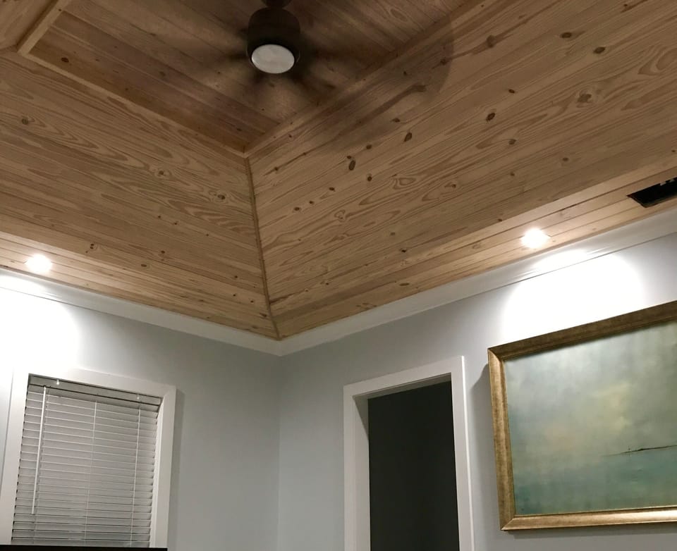 Cathedral ceilings