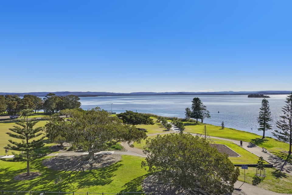 Watch the kids play @ Picnic Point from your rooftop 
