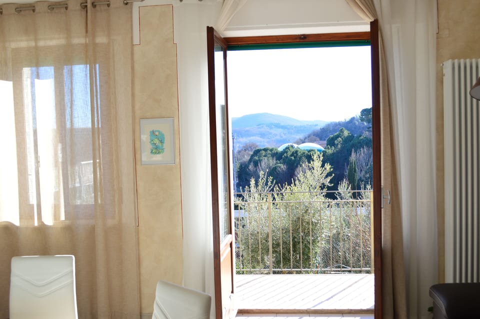 View from living room