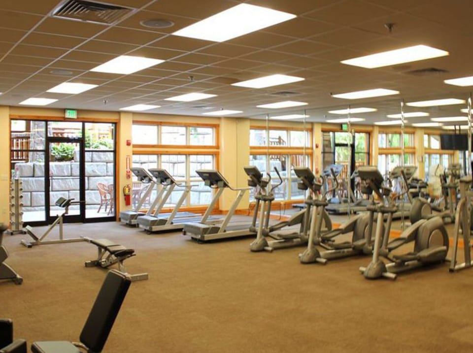 Workout area. 