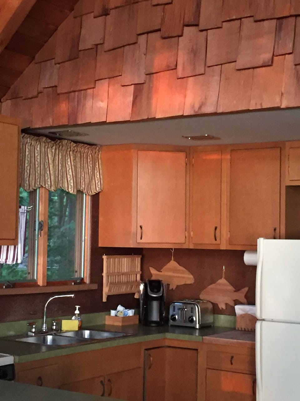 Fully stocked kitchen