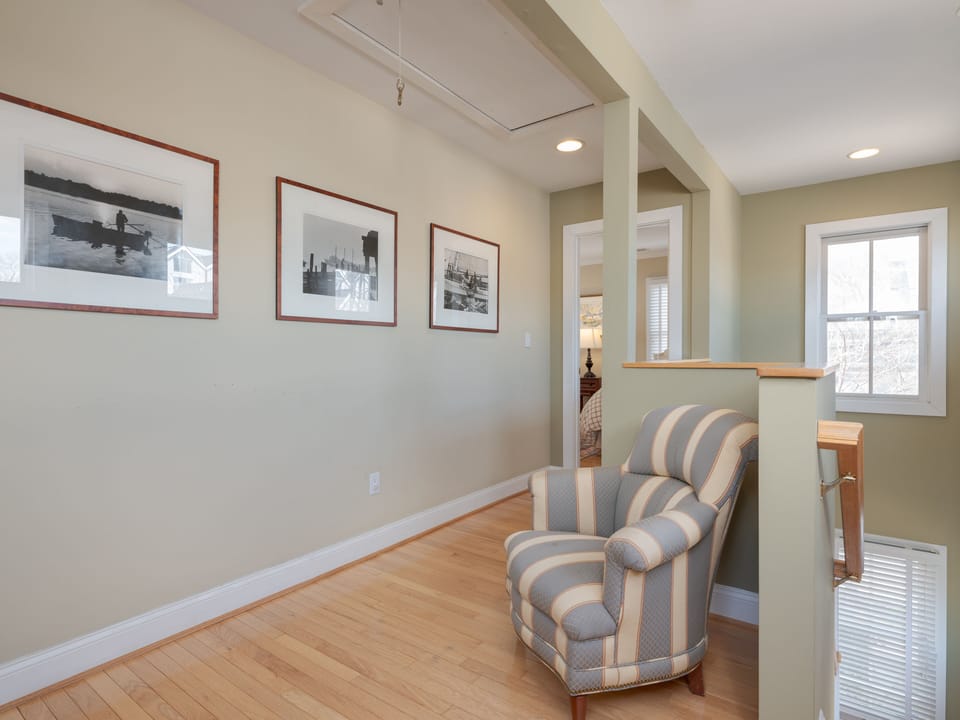 Local artists and photographers are featured throughout the house