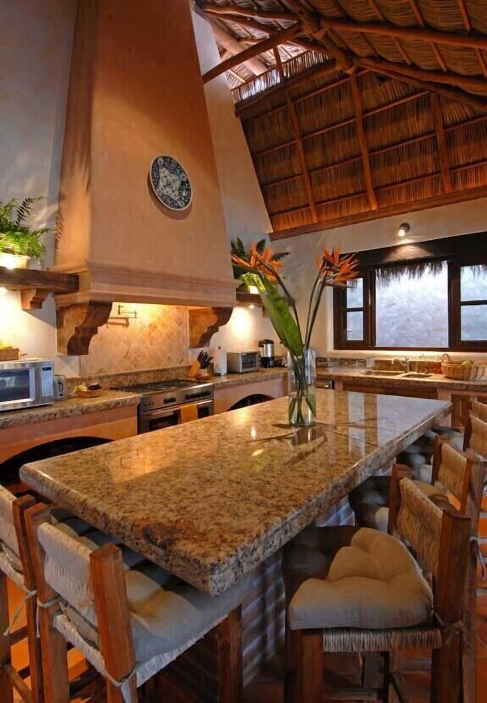 Island Seating for 6 - Front Row Seats for Mexican Cooking Class!