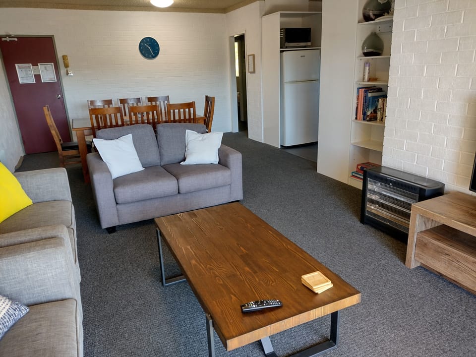 Open plan lounge and dining area