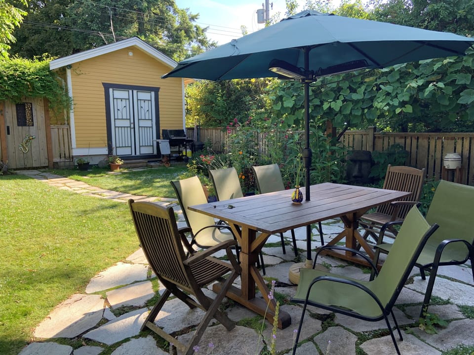 Enjoy the garden