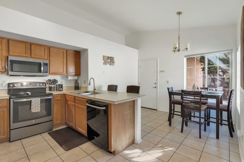 Kitchen fully equipped to be home away from home
