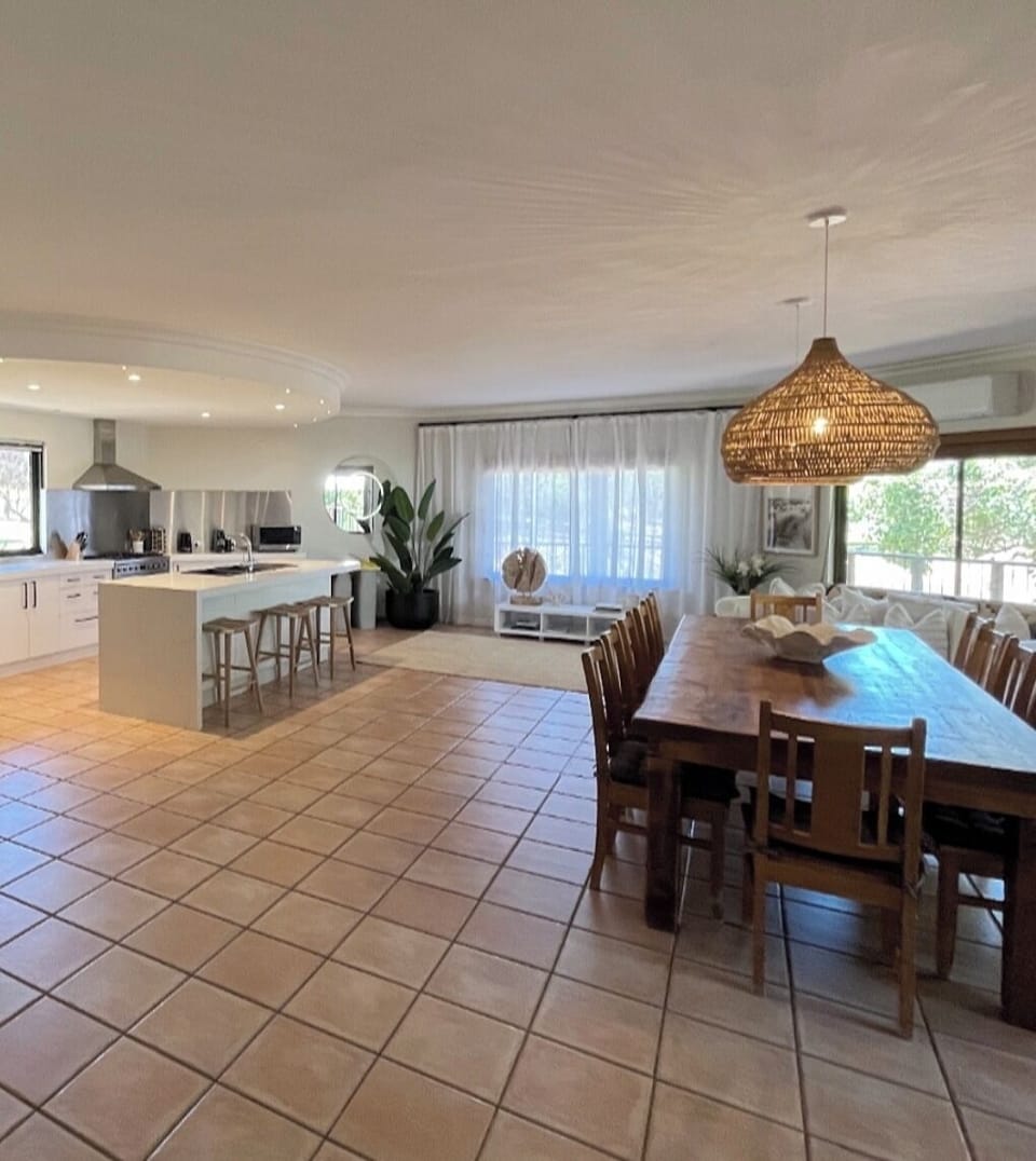 Another angle of main downstairs dining room 