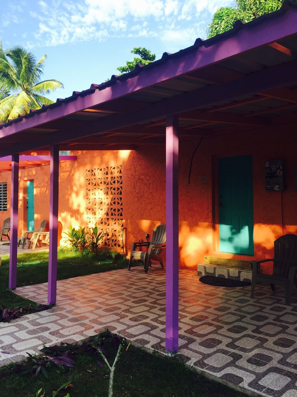 Patio area