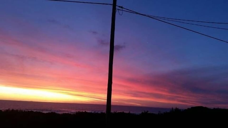 Actual sunset from the property 