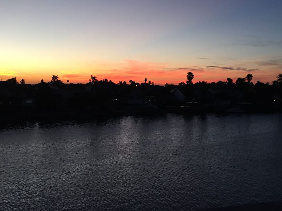 Treat yourself to a gorgeous sunset and a Margarita on our balcony.