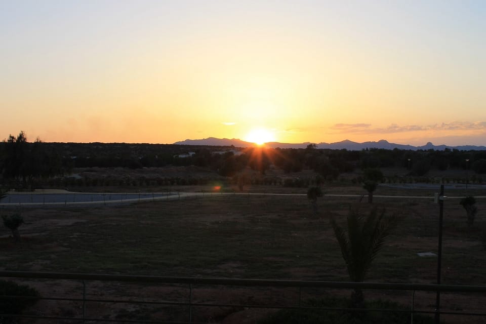 Watch the sunset every evening
