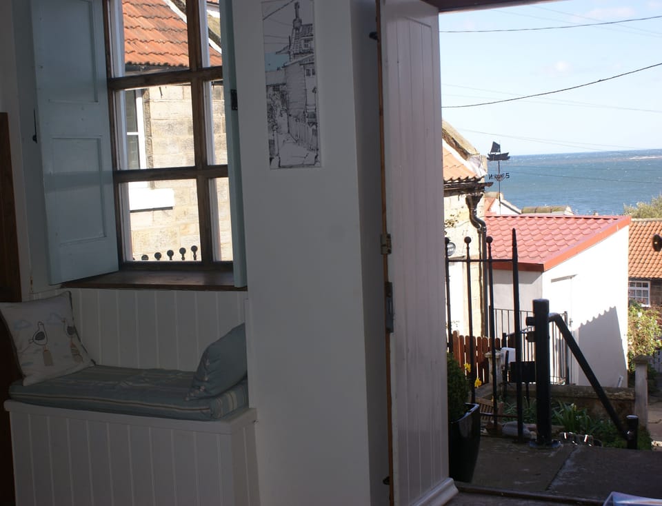 Window seat and view from the lounge