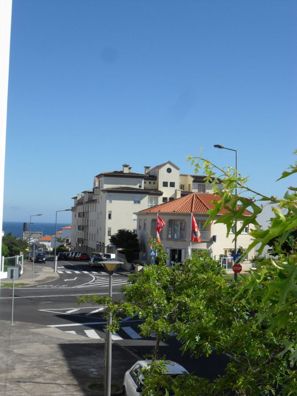 Street down to the ocean.