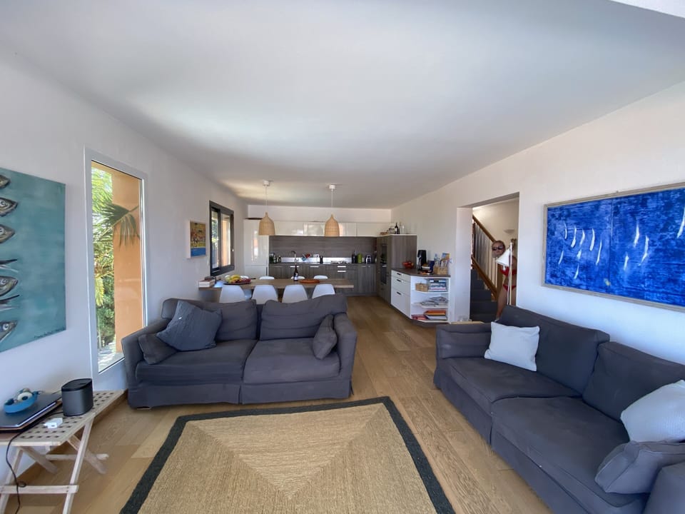 Living room and kitche
