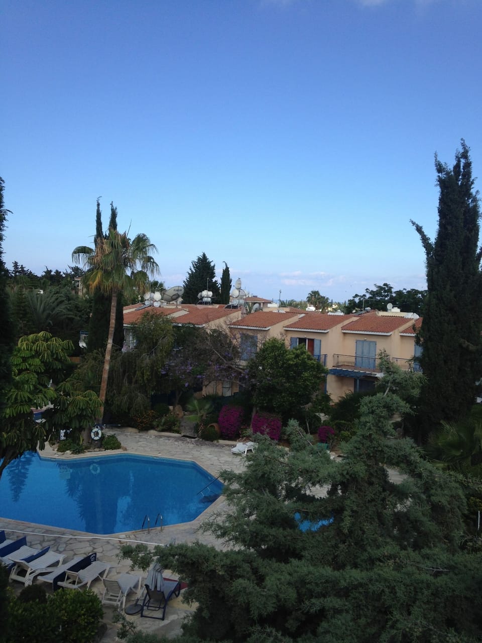 View of the pool