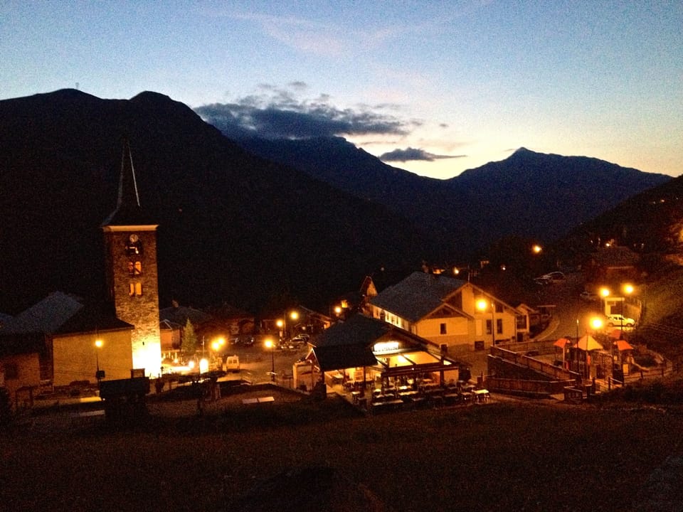 St Martin at night