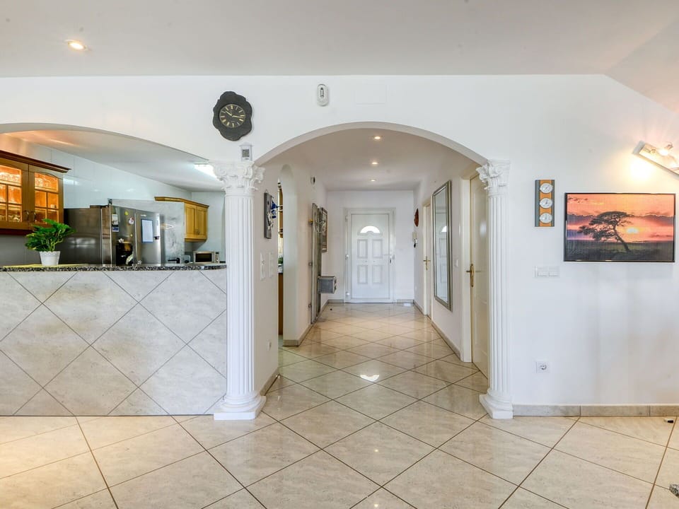 Building, Flooring, Door, Floor, Hall, Picture Frame, House, Plant