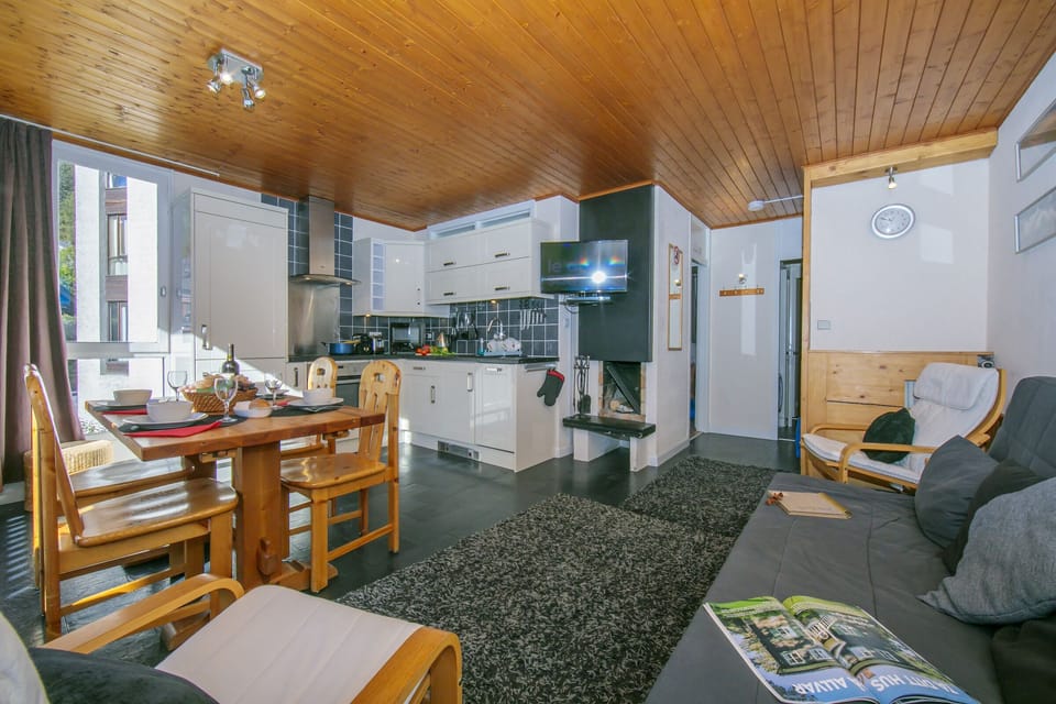 Open plan living area