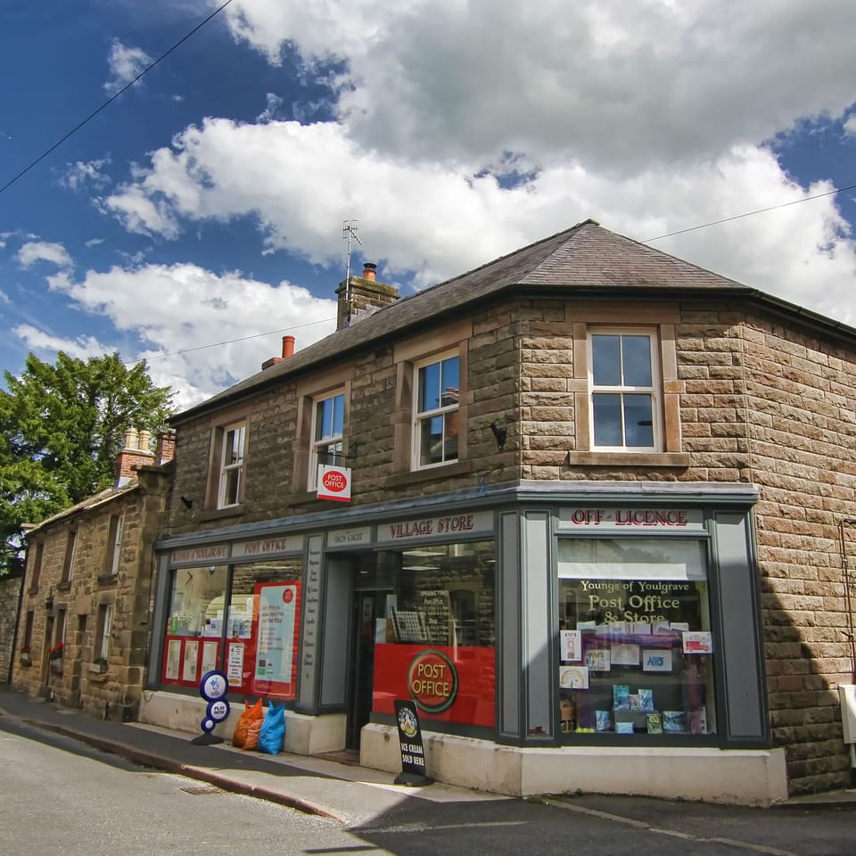 Youlgreaves second village store with Post Office inside. 