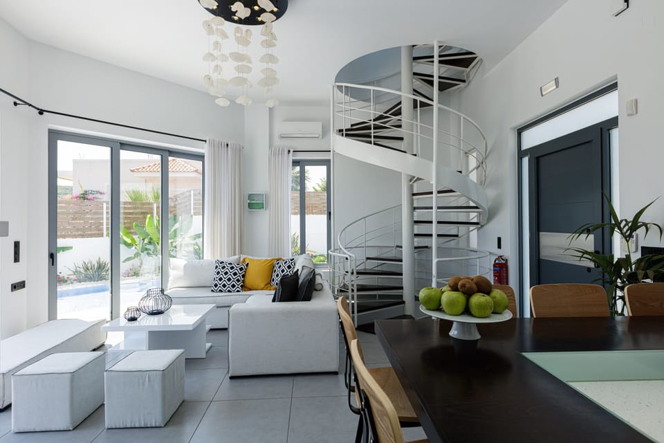 A still life artwork lounge area.