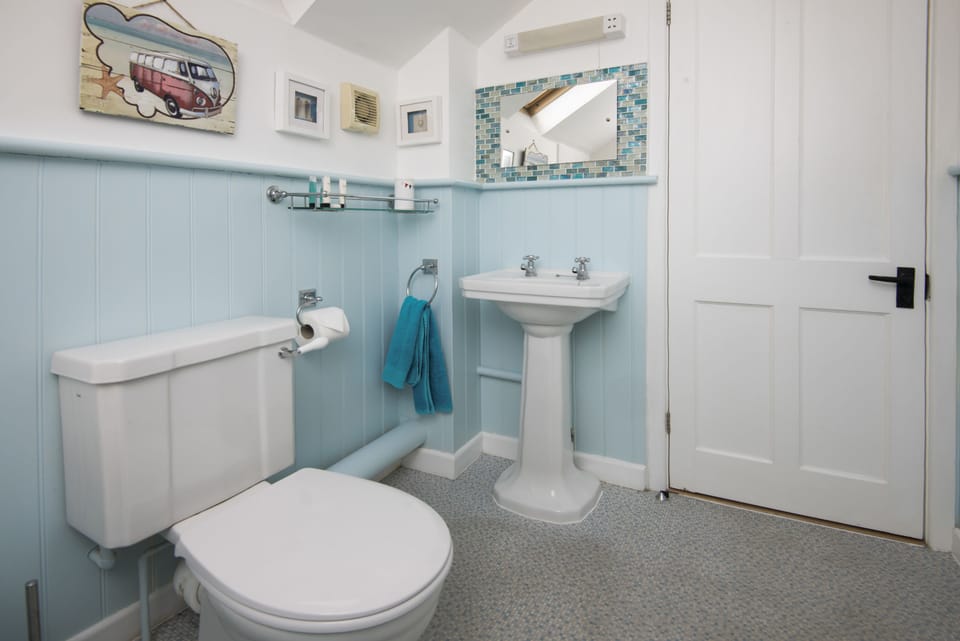 The charming bathroom