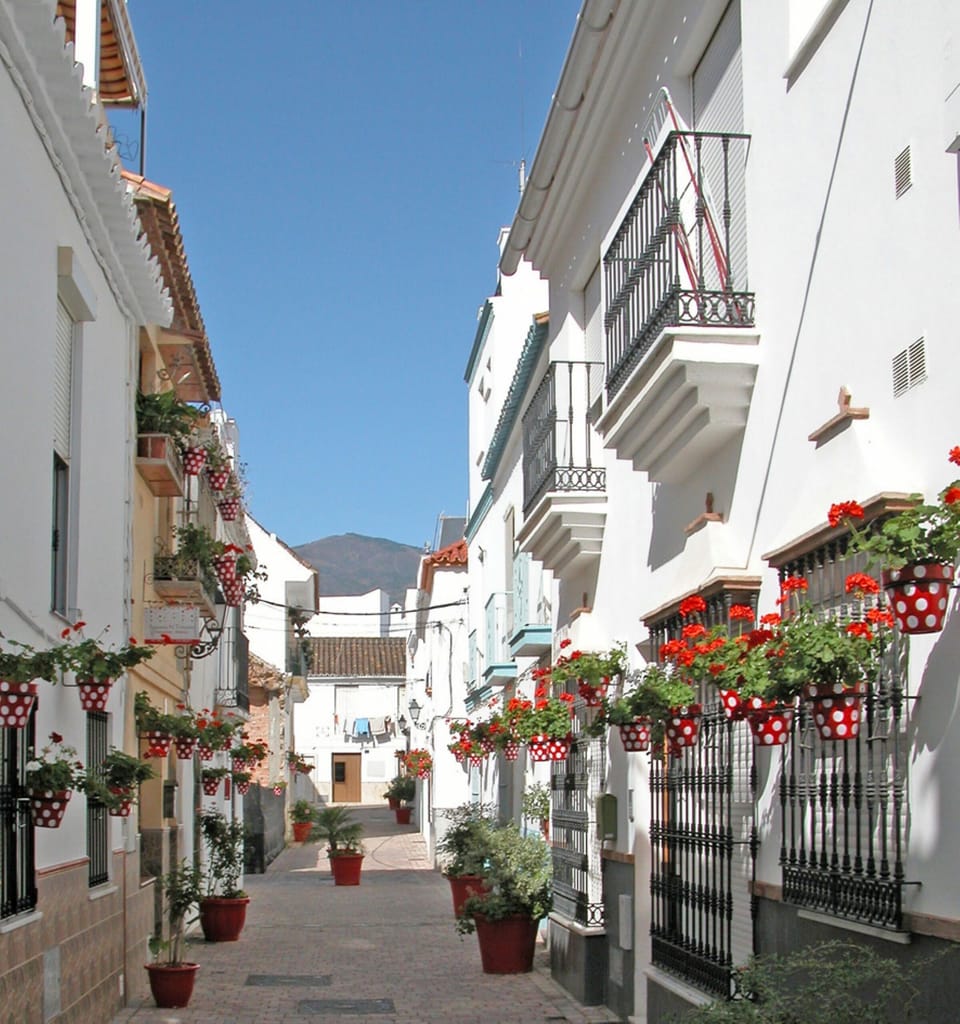 Typical street in Old Town