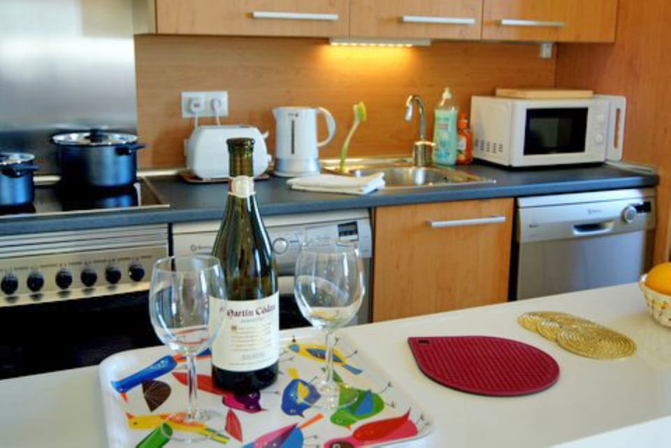 Fully equipped modern kitchen