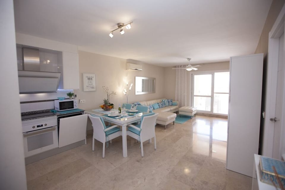 The kitchen is equipped with dishwasher, oven, microwave, blender, Nespresso etc