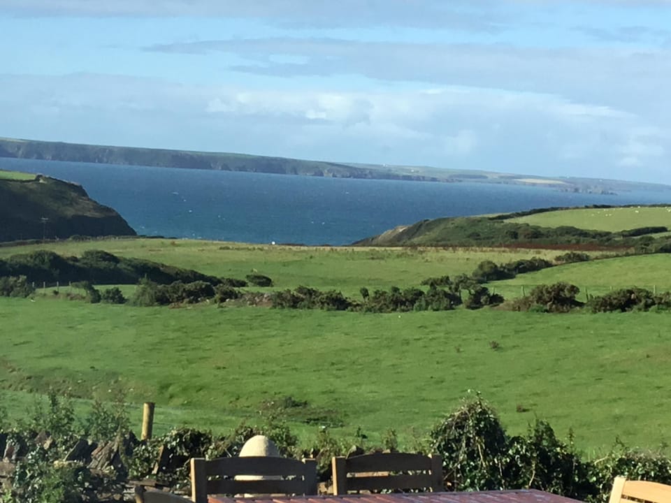 Sea View from garden