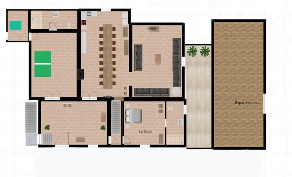 Ground floor plane