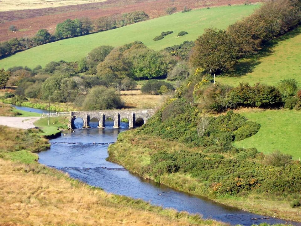 Beautiful scenery, walking on Exmoor