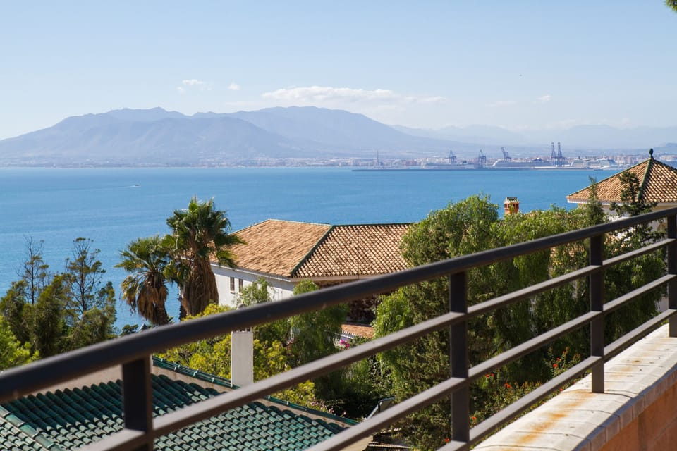Vistas desde el jardín-terraza