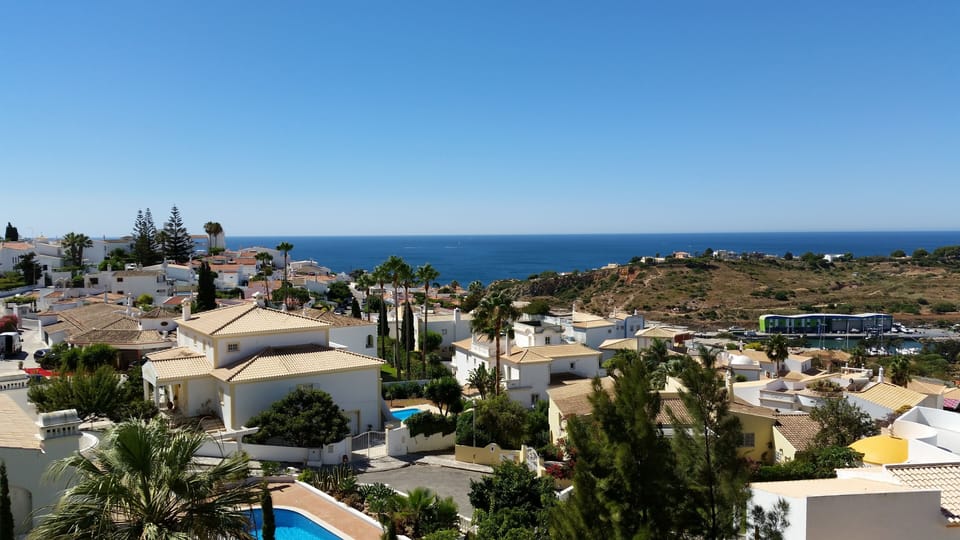 Panoramic view from the lounge balcony