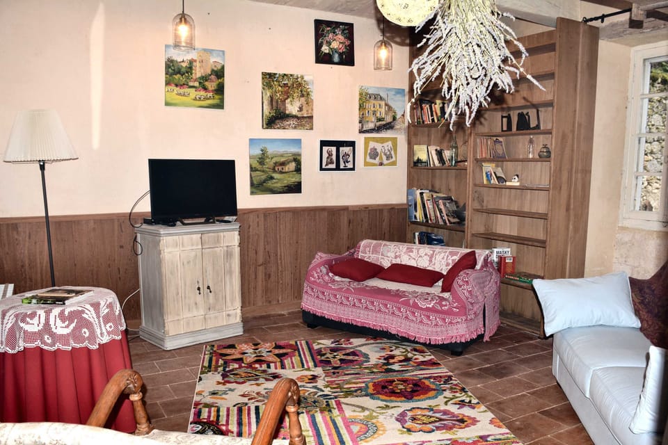 The lounge/ Library room