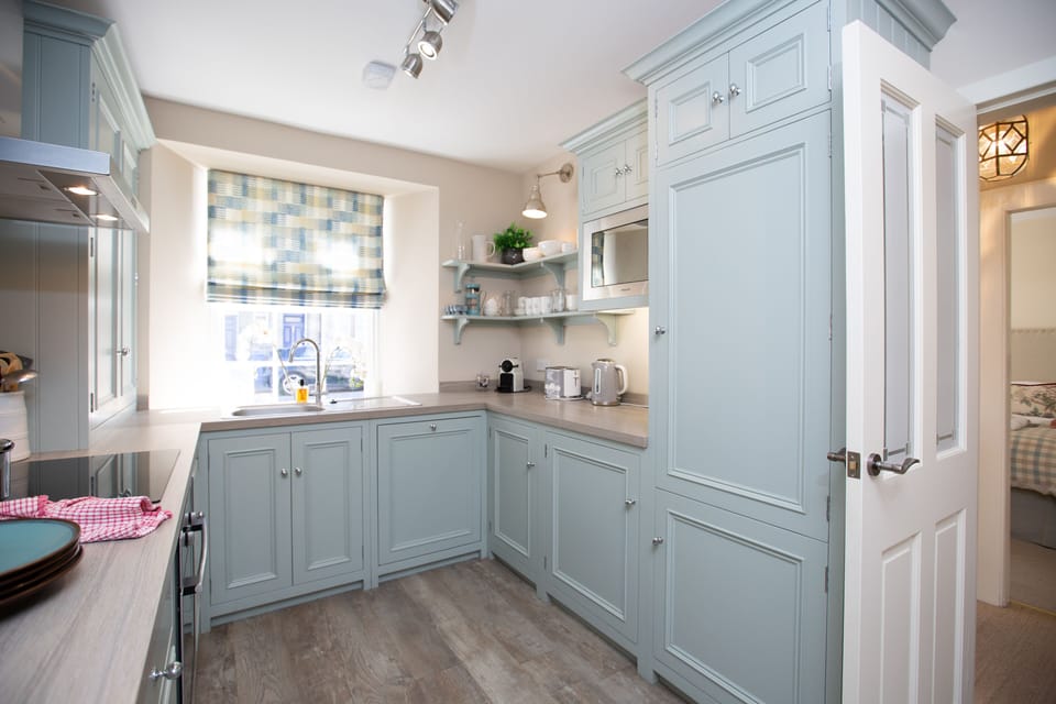 south facing kitchen - window to the street
