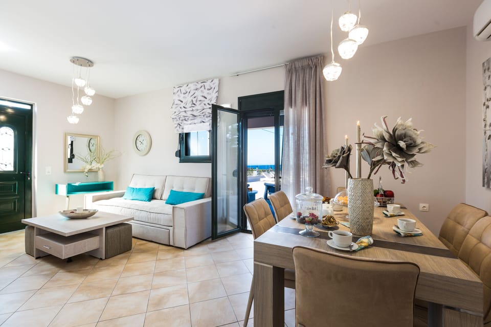 The living room area is perfect for the family to gather!