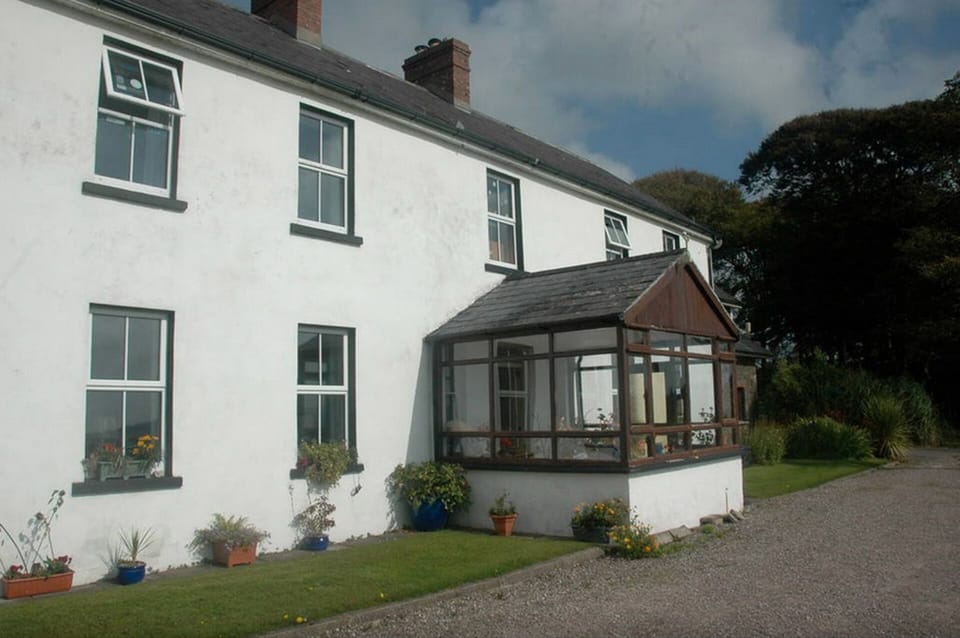 The main house
