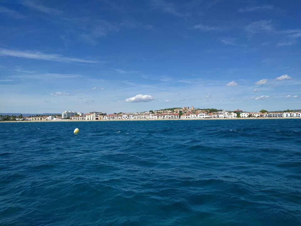 Altafulla from the sea