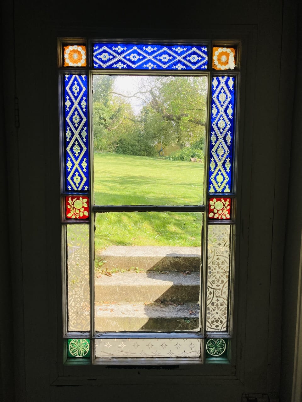 Back door to garden