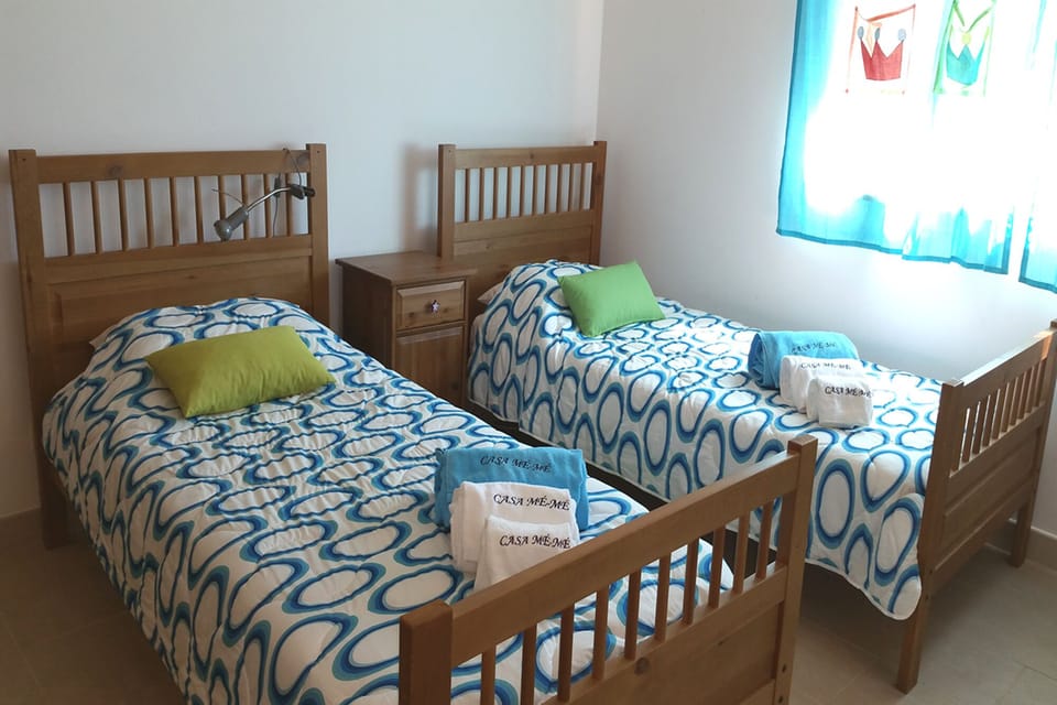 Bedroom 4 is a twin room