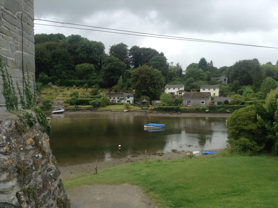 view from upstairs bedroom