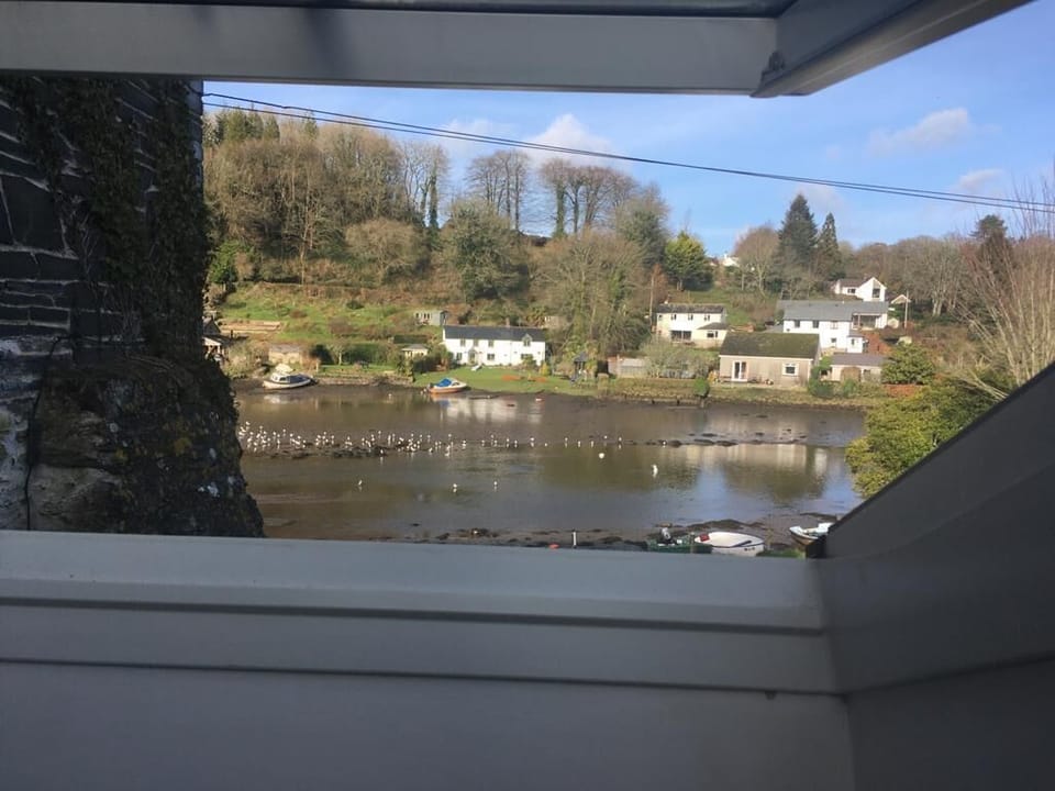view from sofa/day bed in bedroom 