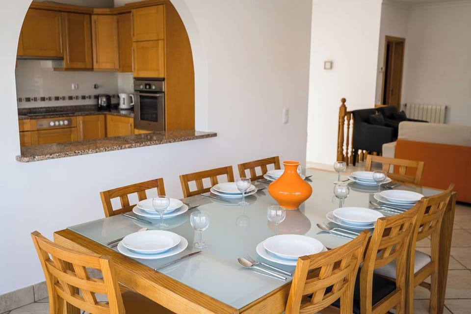 Open plan dining room