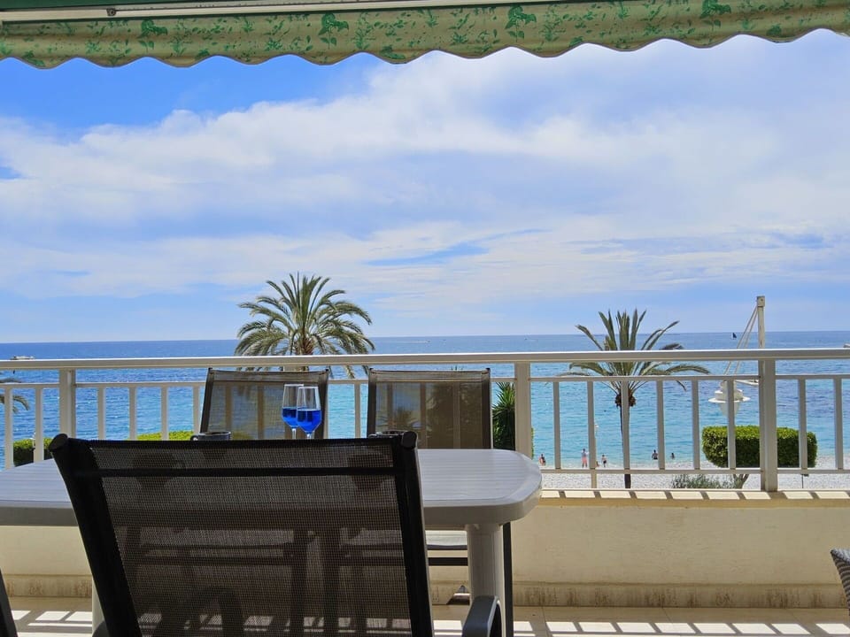 Cloud, Water, Sky, Property, Daytime, Plant, Azure, Shade, Outdoor Furniture, Building