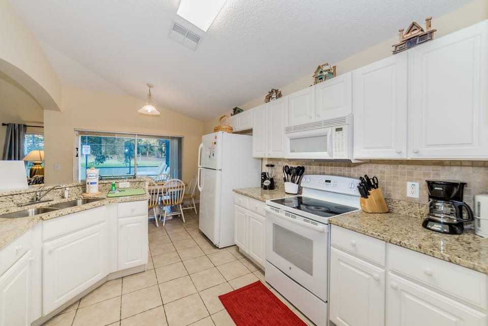 Fully installed kitchen