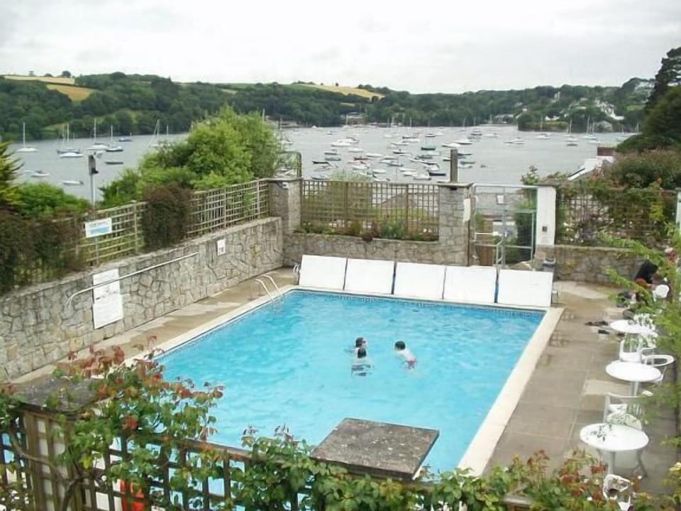 Heated swimming pool
