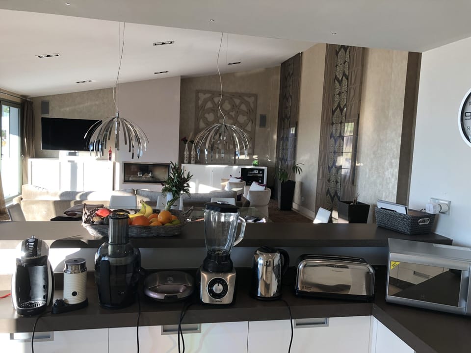 A lot of kitchen machines