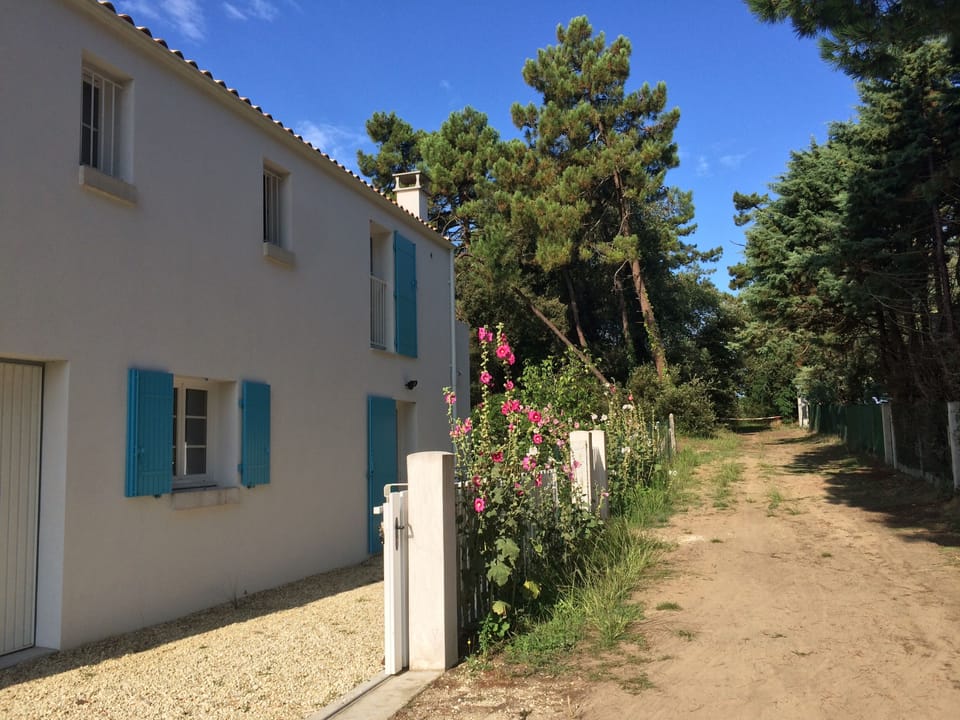 Chemin direct vers la plage